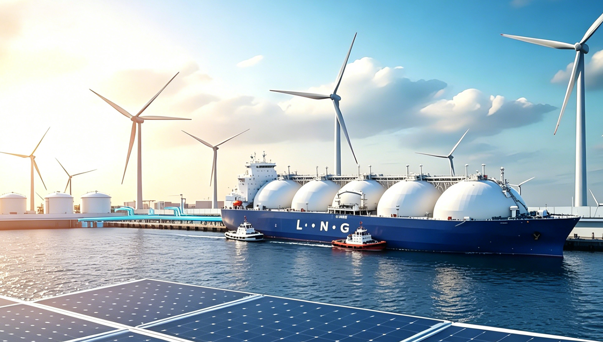 LNG Solar Wind